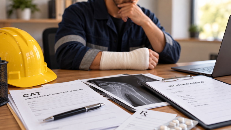 O que fazer após um acidente de trabalho? Veja o passo a passo